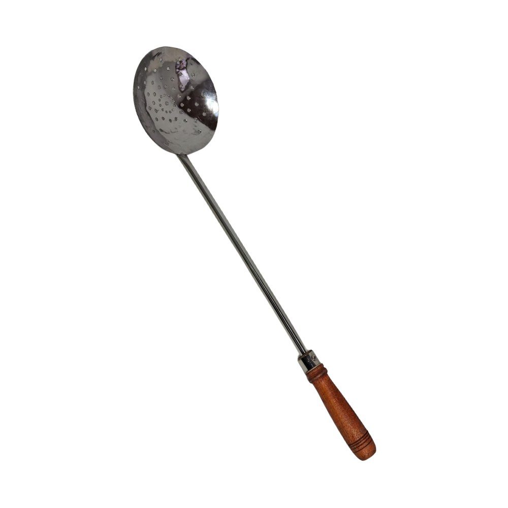 3990 LOCAL SILVER OIL SPOON 6.5