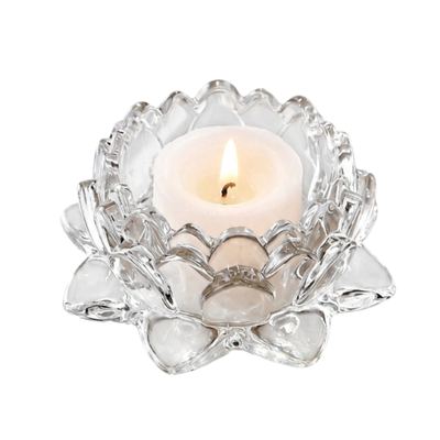 1161-31 CANDLE HOLDER L WHITE