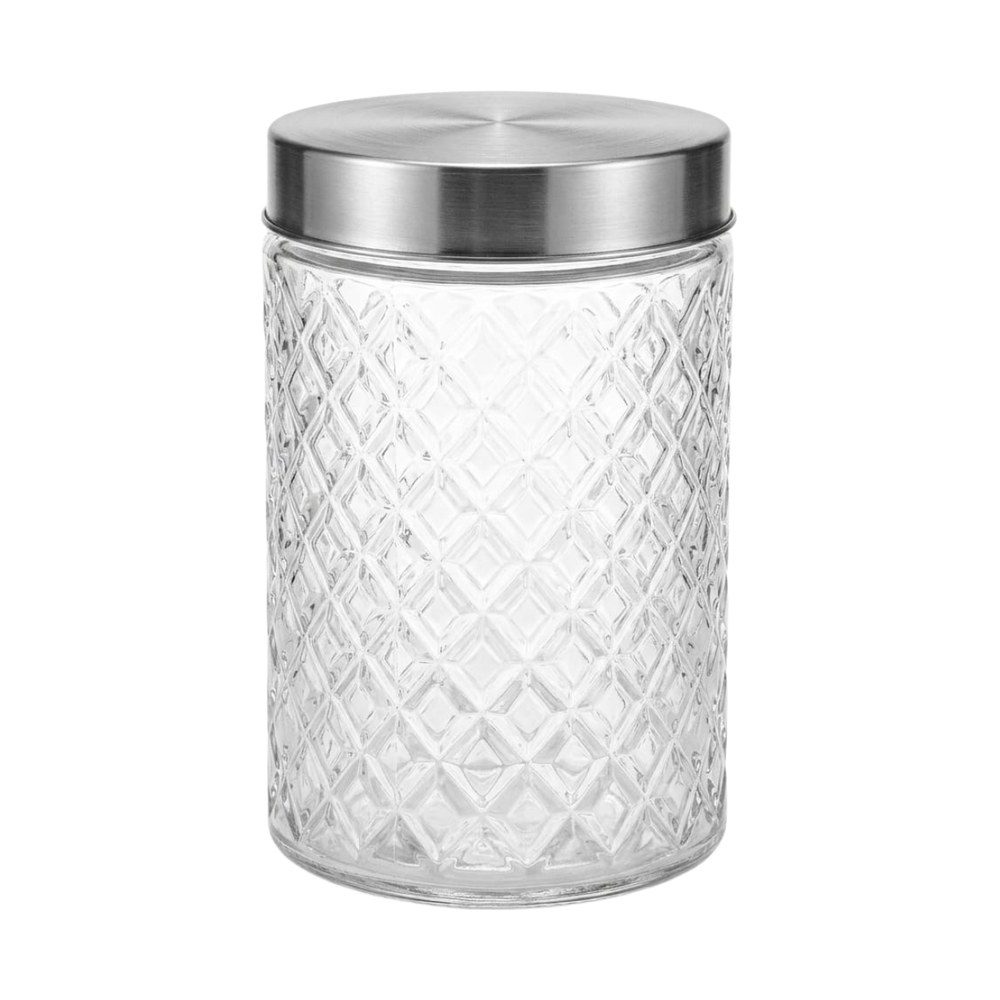 1156-53 GLASS STORAGE JAR 1500ML