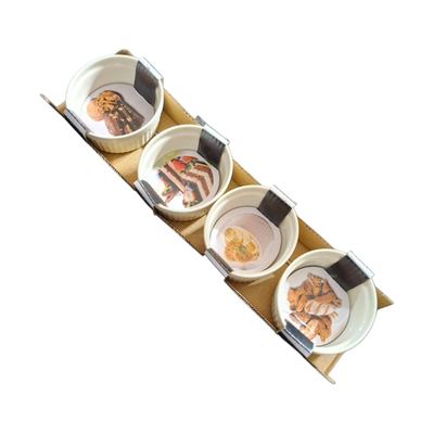 Porcelain Ramekin Set, 4 Pieces