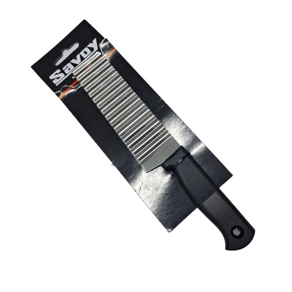 Crinkle cut decorating knife