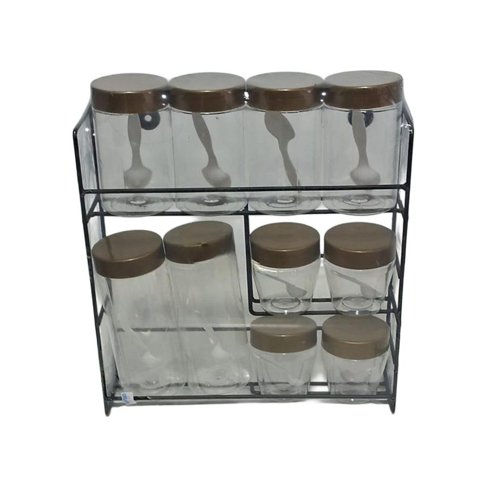 STEEL BOTTLE RACK SM (10 BOTTLES)