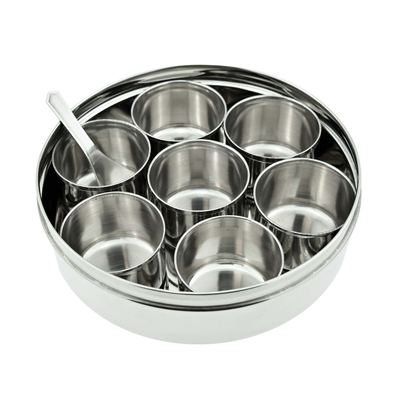Stainless Steel Masala Box (No. 13)