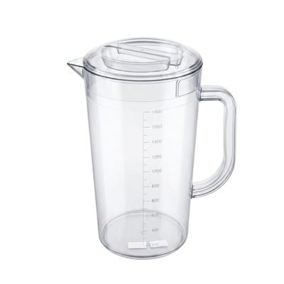 Clear Polycarbonate Water Jug with Lid