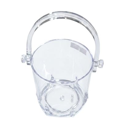 Clear Polycarbonate Ice Bucket with Handle