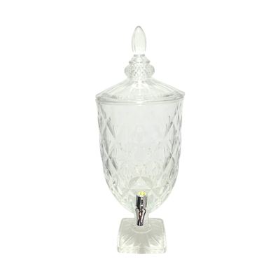 Cut-Glass Juice Dispenser, 5 Litre
