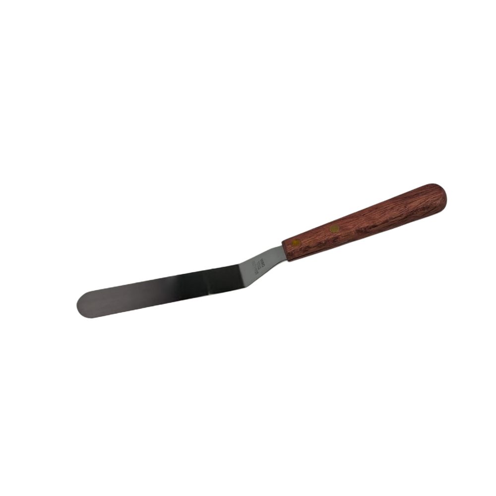 PALETTE KNIFE 5” WOOD HANDLE SLANTED