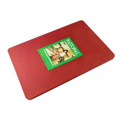 Red Plastic Cutting Board, 40x30cm