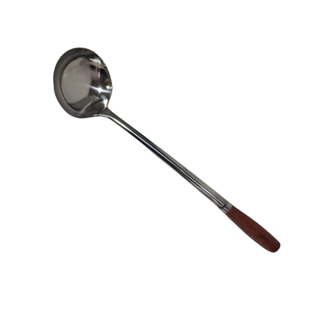 WOK SPOON W/HANDLE 8"