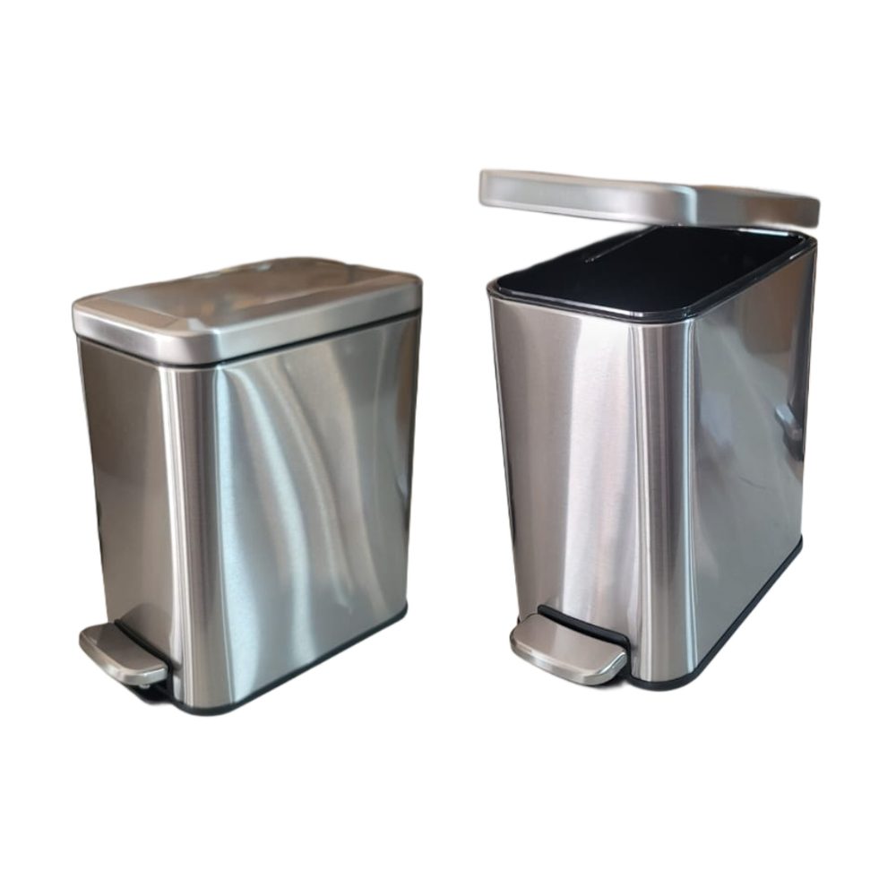 1127118 CS PEDDLE BIN 10L SQ (LENGTH 27CM WIDTH 17CM HEIGHT 32.5CM)