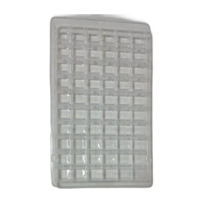 Clear 60-Cube Ice Tray