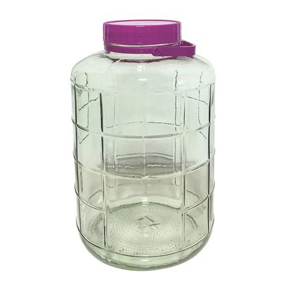 20L Glass Storage Jar with Lid