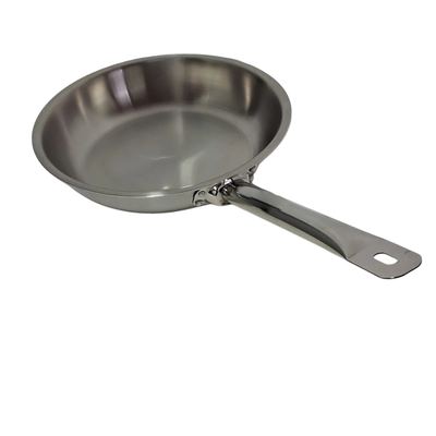 Tri-ply stainless steel fry pan, 26cm