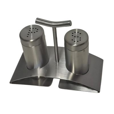 Stainless Steel Salt and Pepper Shaker Set