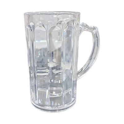 Polycarbonate beer mug with handle
