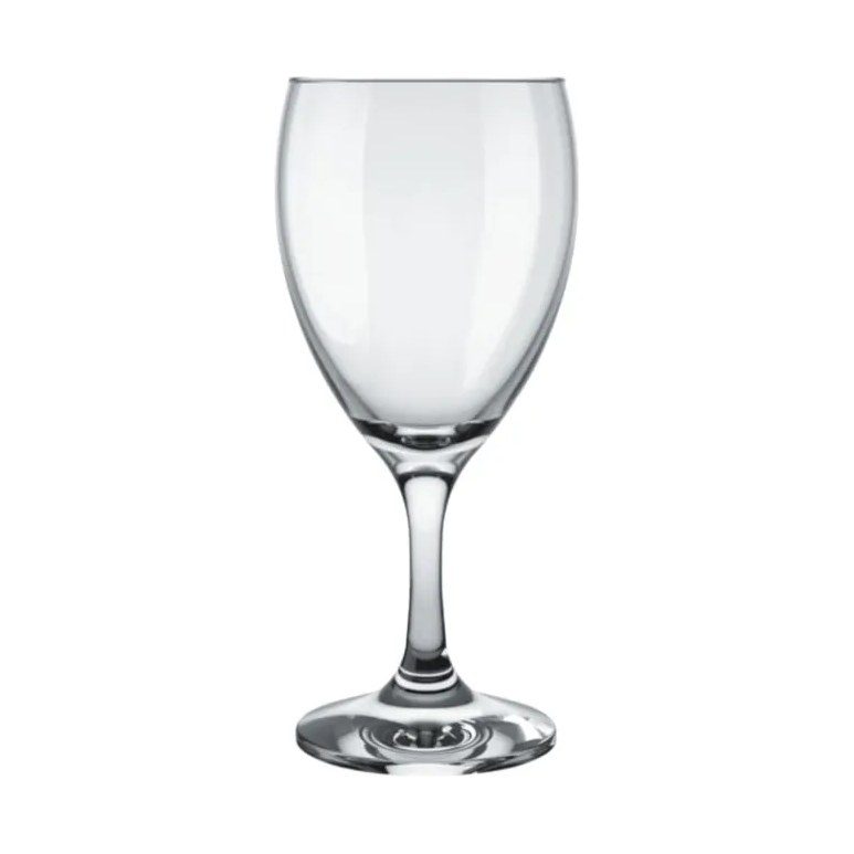 Polycarbonate stemmed wine glass