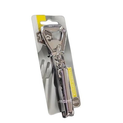 Stainless steel bottle opener