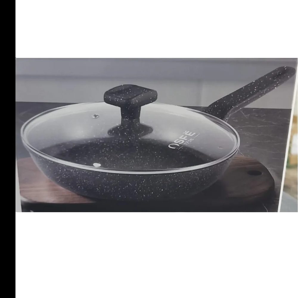402-11 FRY PAN WITH LID 28CM