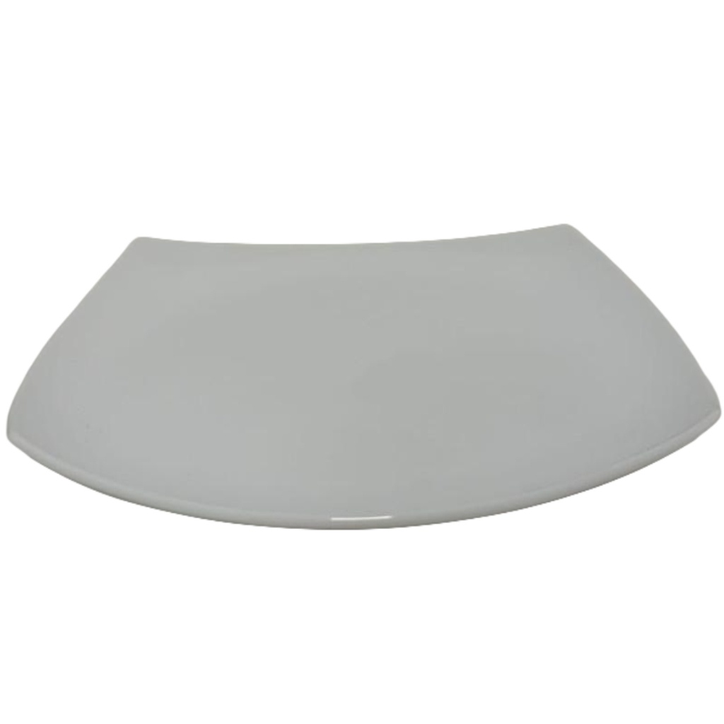 4844 14” DANKOTUWA WHITE RICE DISH (RECTANGULAR) 