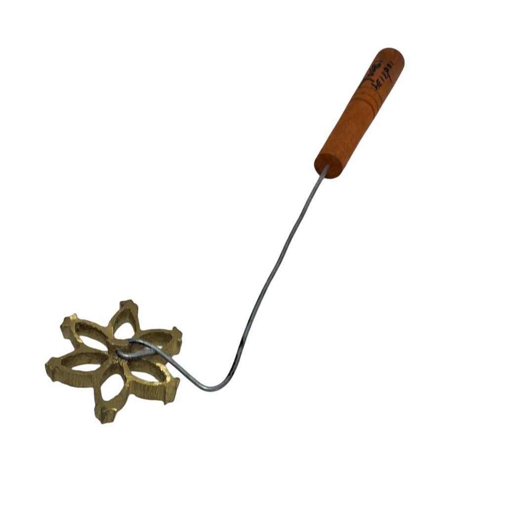 [1007139] BRASS KOKIS MOULD (IDDA FLOWER)