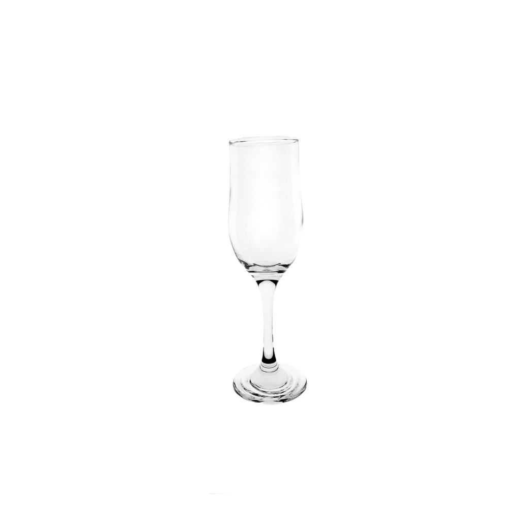 SW073B FLUTE STEMGLASS 210ML(HEIGHT:20.5CM, DAIMETER:5CM)