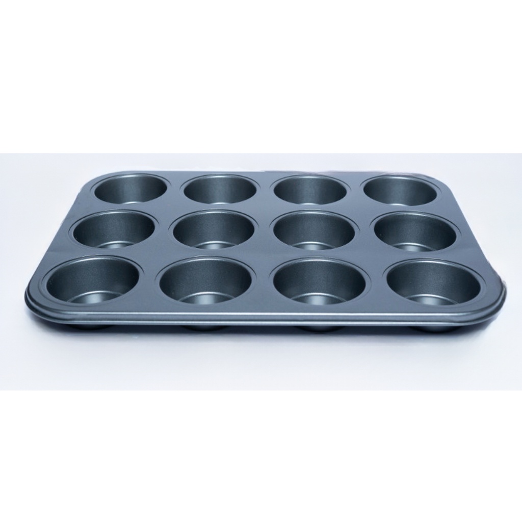 N/ S CUP CAKE TRAY (12) (WIDTH:25.7CM,LENGTH:34.2CM)