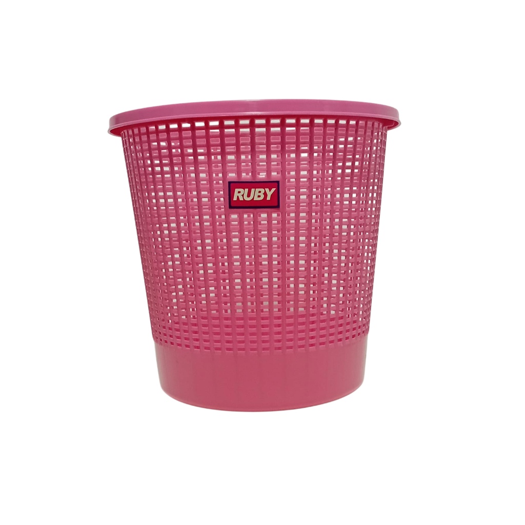 NOVA WASTE PAPER BASKET RUBY