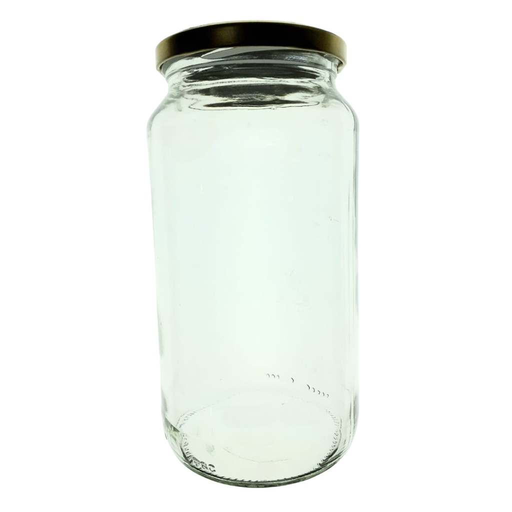 GLASS MASON JAR 1000ML T/T JAR -DS15 F30006280K900001 (HEIGHT 18.9CM, DIAMETER 7.8CM)