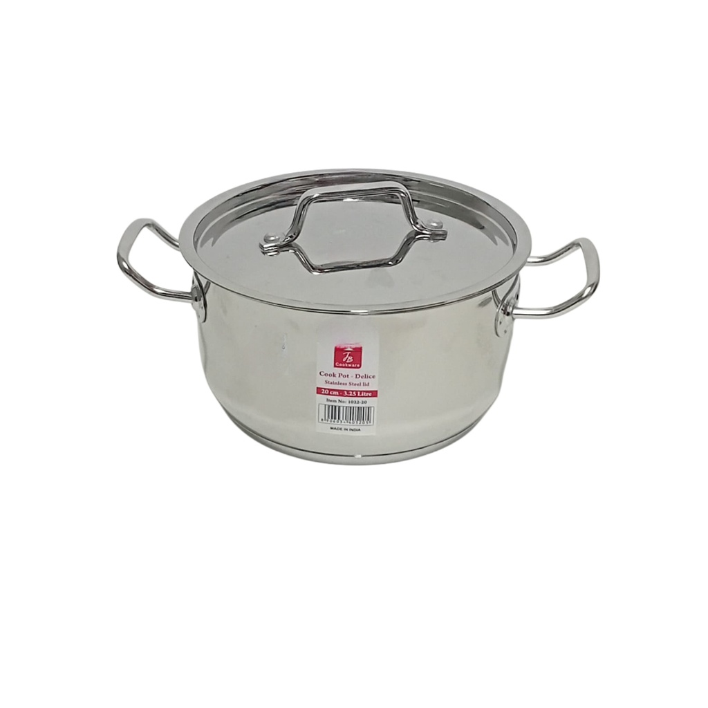 S/S SAUCEPAN DELICE 20CM 3.25 S/B