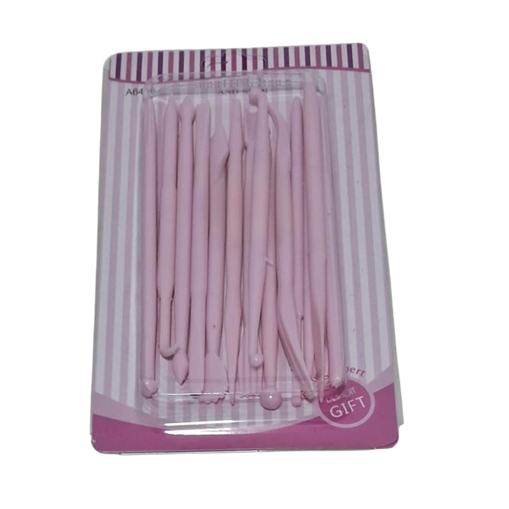 A6416 PINK TOOL SET 14PCS 
