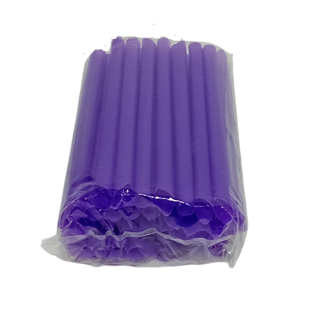 COLOUR / WHITE BIG STRAW 