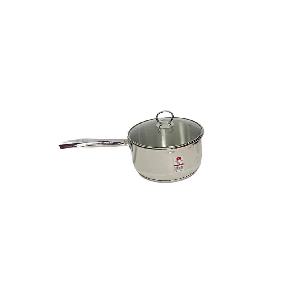 S/S SAUCEPAN WITH LID ALLURA 20CM S/B