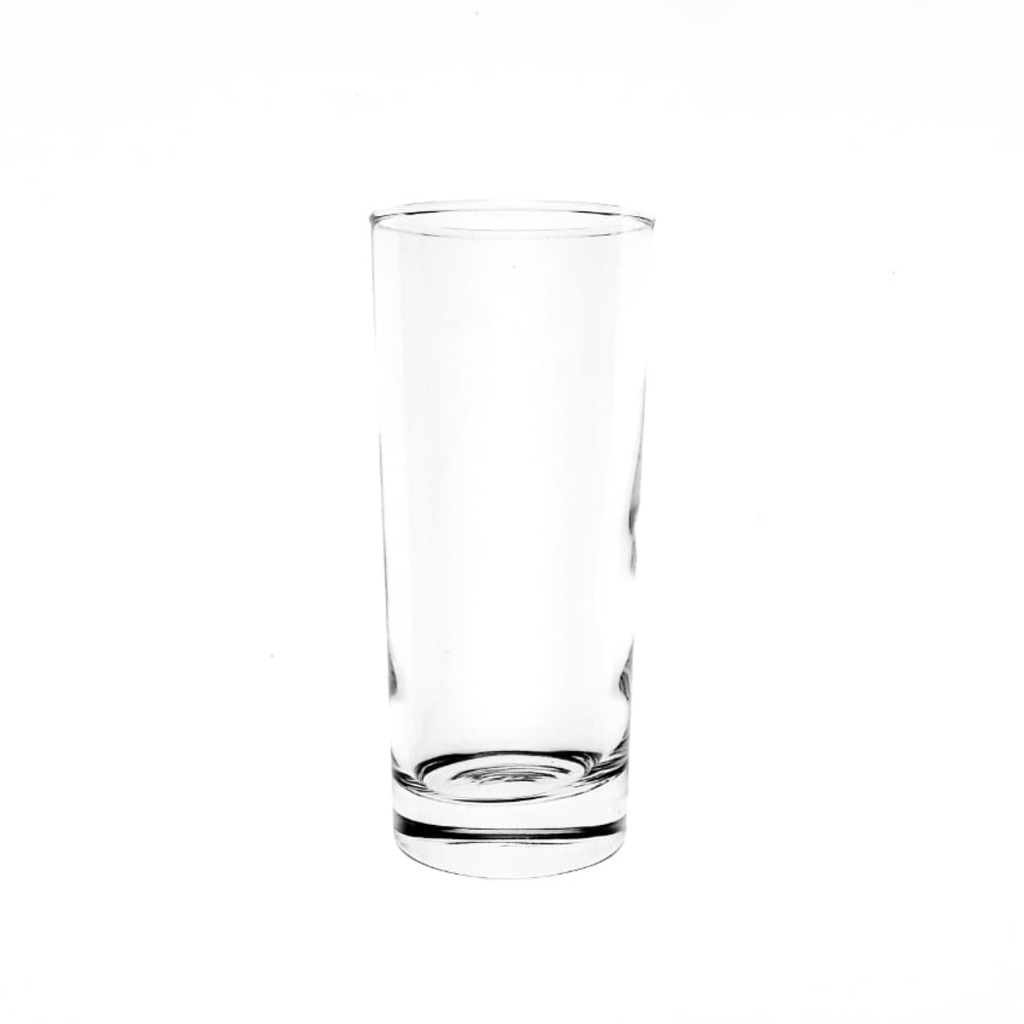 (ES1004) HI BALL GLASS TUMBLER 295ML  DELI (HEIGHT 14.5CM,MOUTH DIAMETER 6CM)