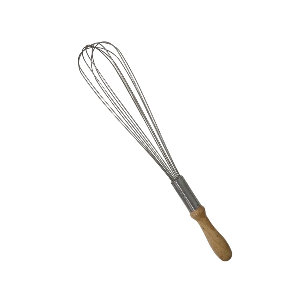 9000398 12-8 EGG BEATER WOODEN HANDLE