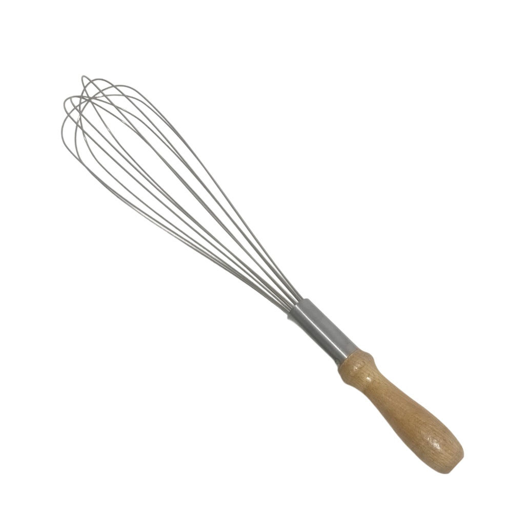9000400 12-10 EGG BEATER WOODEN HANDLE