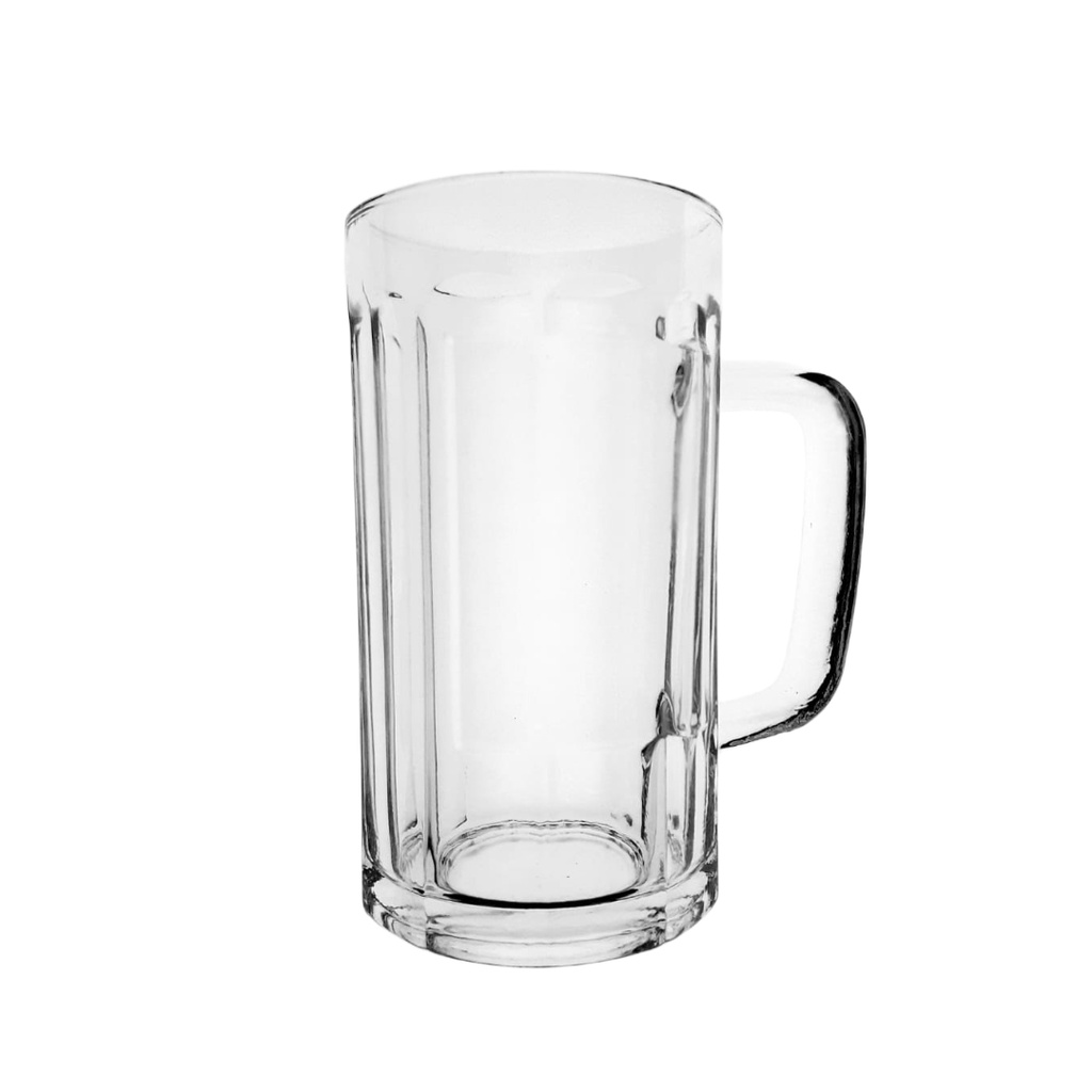 ZB02-400 GLASS BEER MUG 425ML 