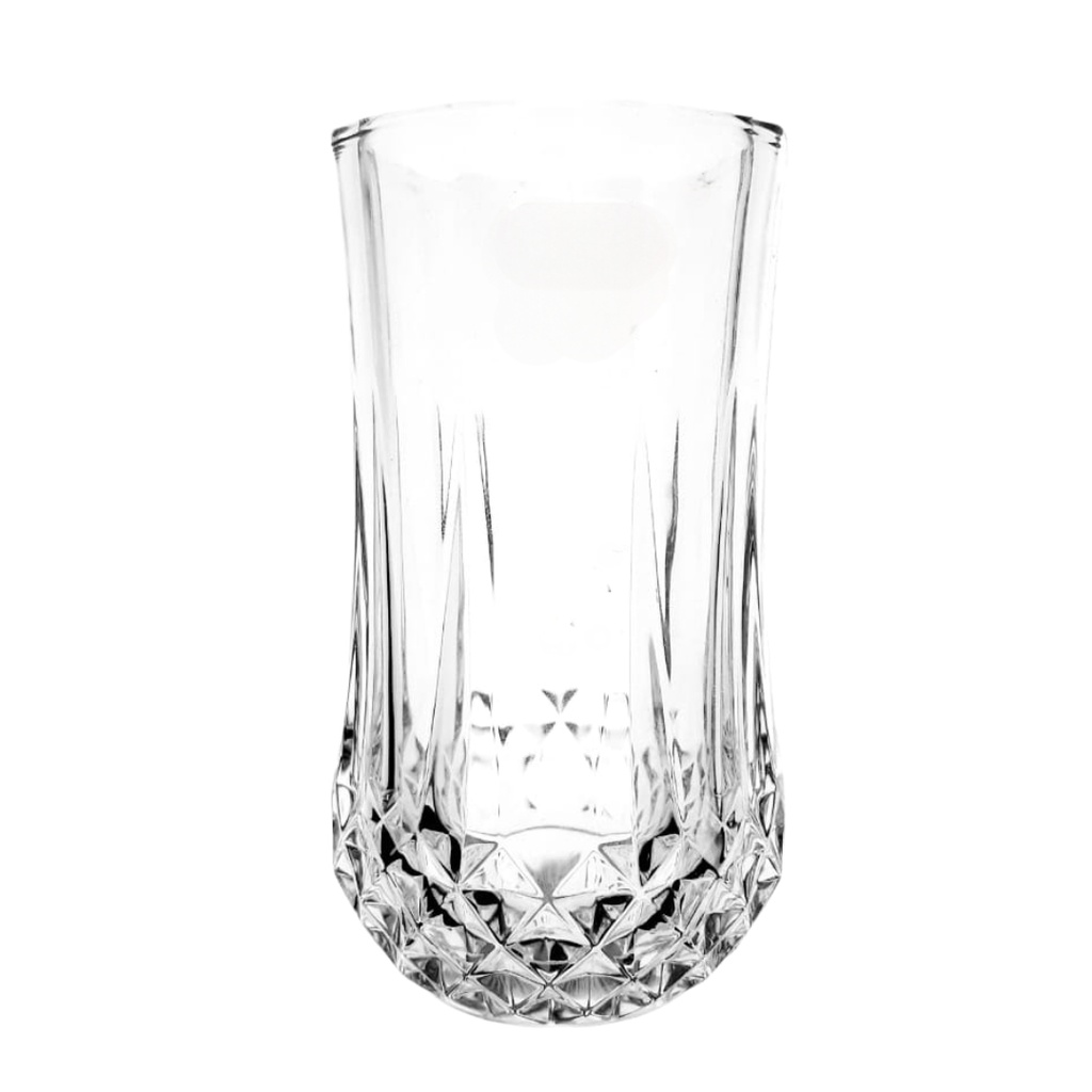 YJSK-3804 GLASS TUMBLER 6PCS 350ML (HEIGHT 13.5CM, DIAMETER 7.1CM)