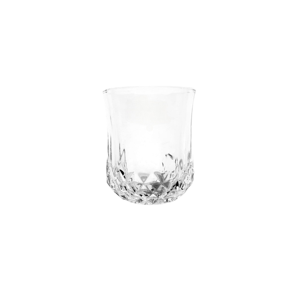 KB048-2 GLASS TUMBLER 220ML 6PCS DELI (HEIGHT 9CM DIAMETER 7CM)