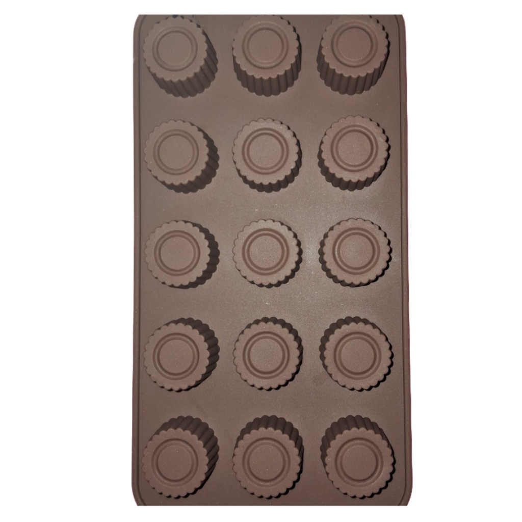 CH 29 CHOCOLATE MOULD ROUND RECTANGULAR SHAPE