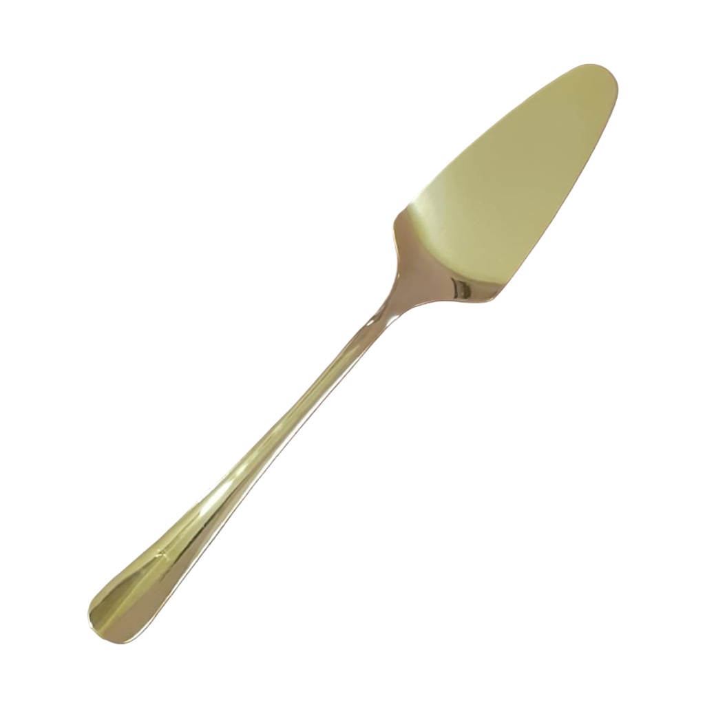 225-11 / G3131-7 CAKE SERVING SPOON GOLD