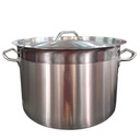 H0513 S/S THICK BOTTOM SAUCEPAN 1.2MM (HEIGHT 10", DIAMETER 16.5") 1.2MM (40CM*26CM)