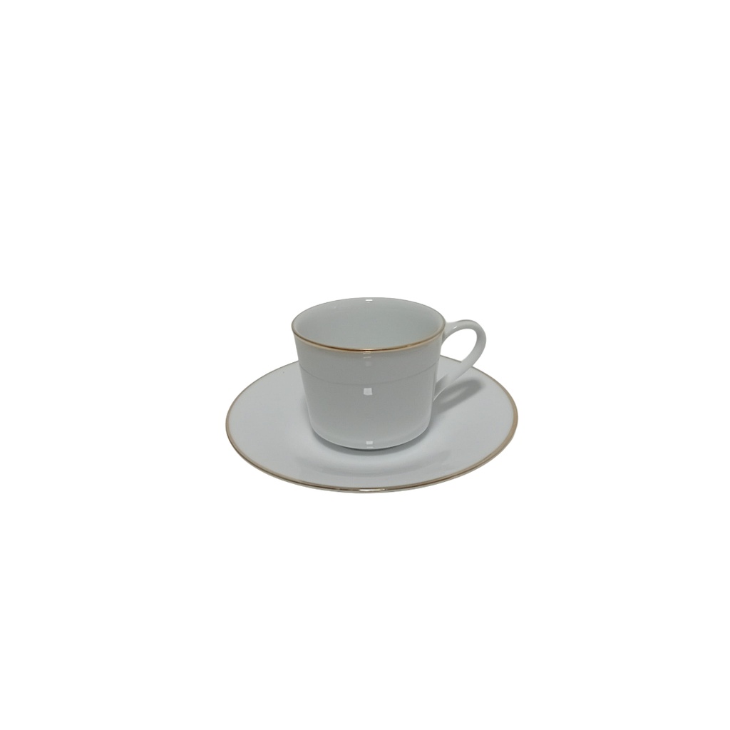 16007 COFFEE SET 12PCS NORITAKE GOLD LINE