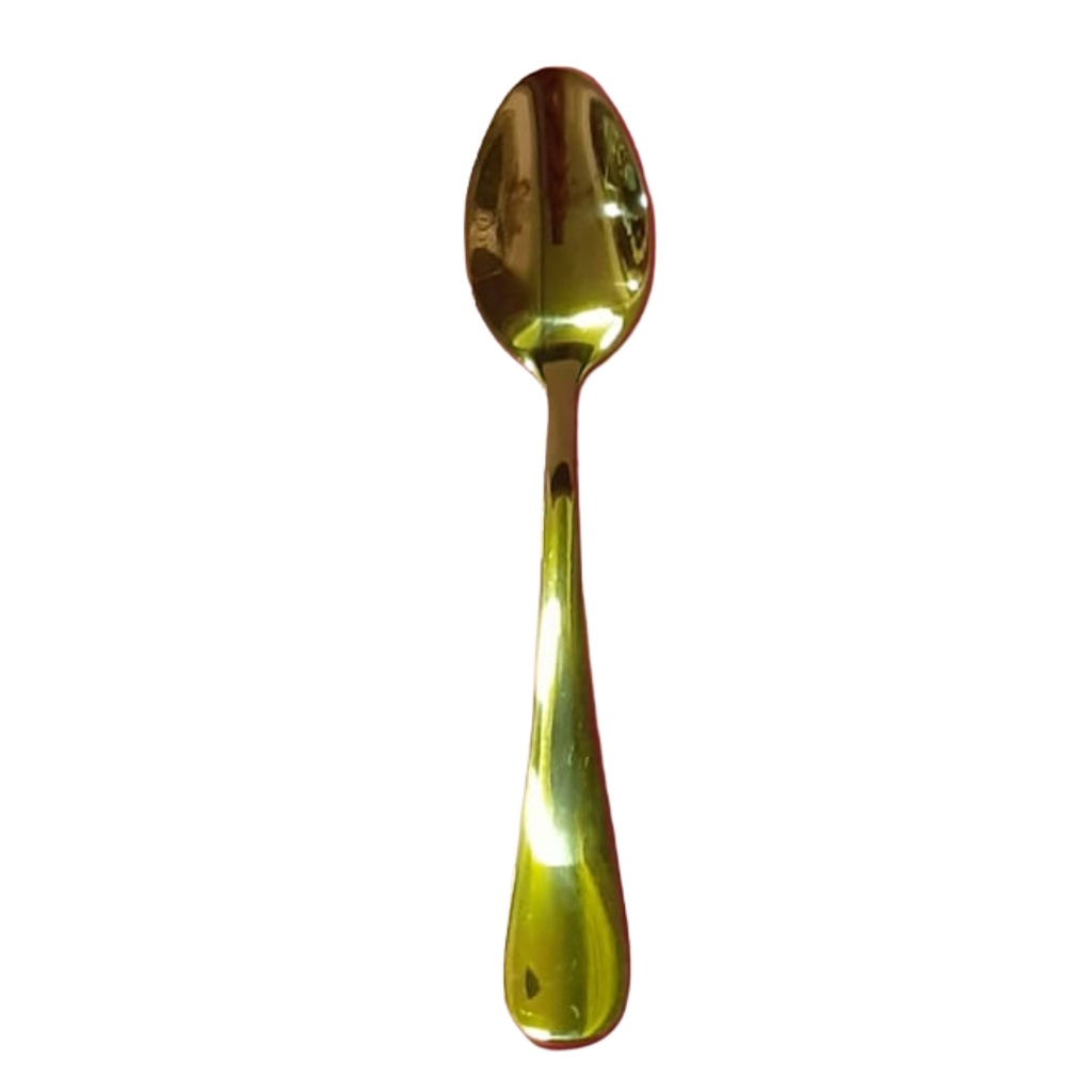 18/10 G1810-6 COFFEE SPOON GOLD
