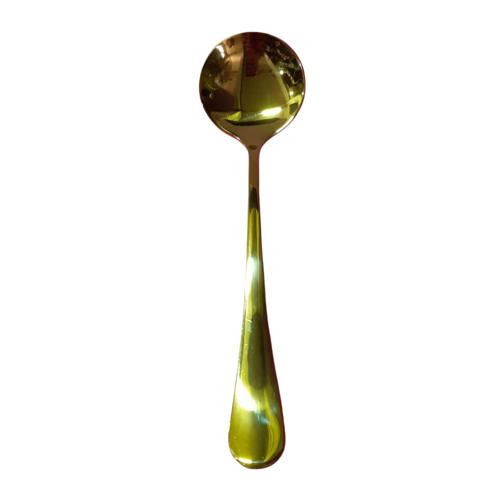 18/10 G1810-5 SOUP SPOON GOLD