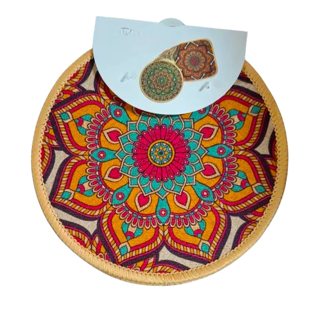 8286-5 / 6816-6 / 1176-30 LINEN PLACE MAT 18CM RND 2PC 