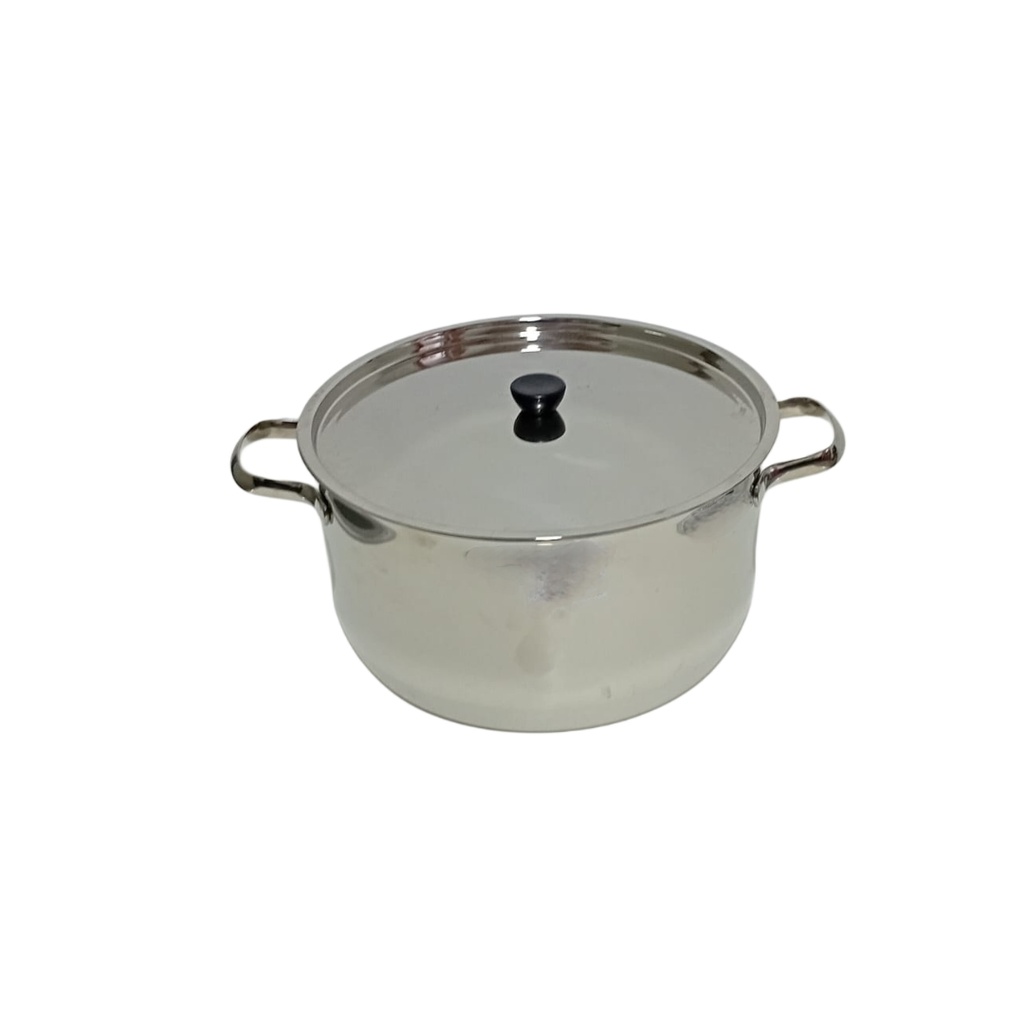S/S COOK POT WITH S/S LID 28CM 9.25L