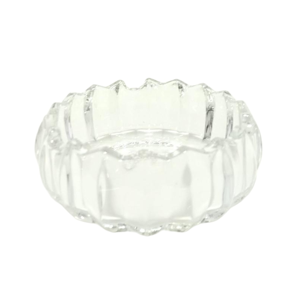 [1040087] GLASS ASHTRAY YG1211-1/L1