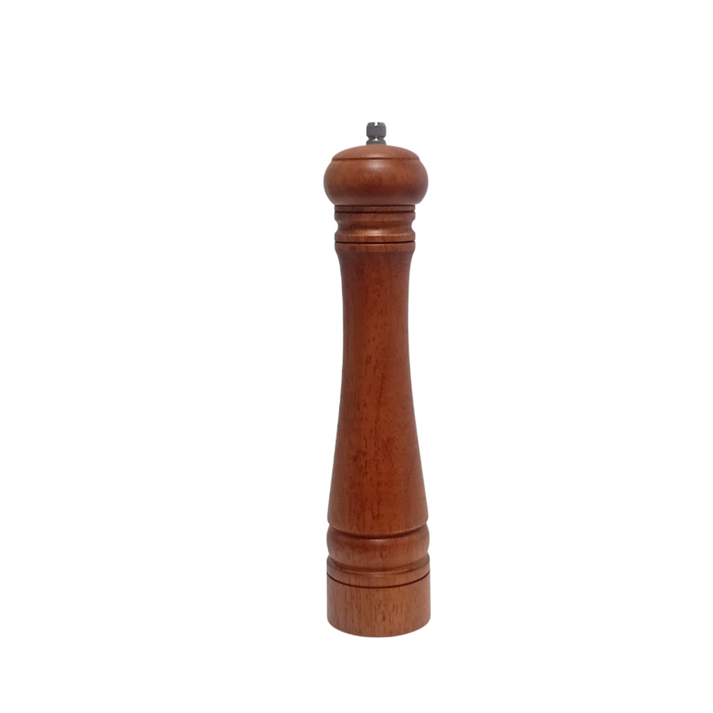 281-25  WOODEN PEPPER MILL 10”