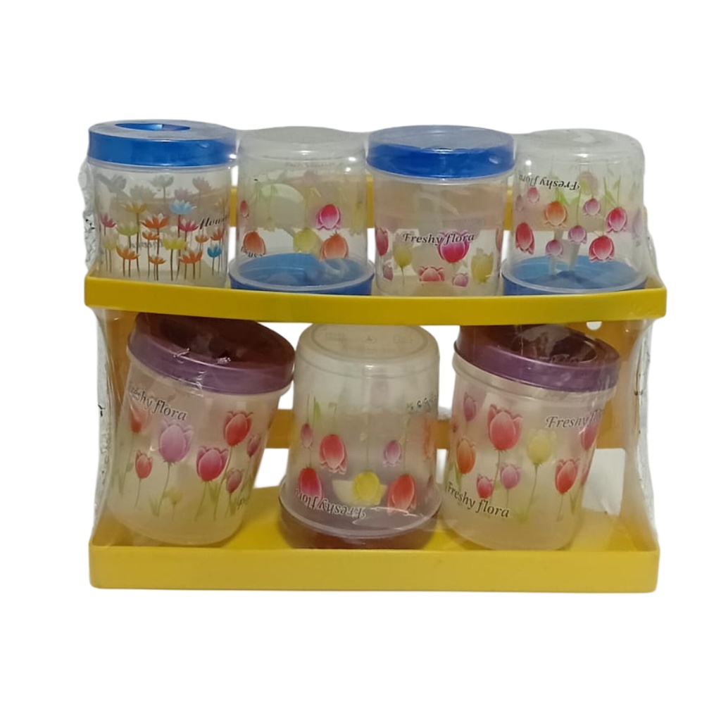 BOTTLE SPICE RACK PLASTIC