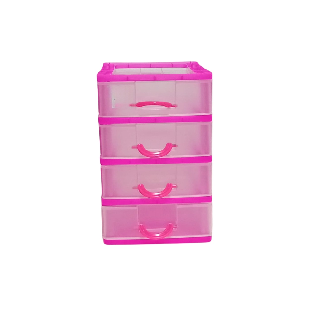 00014053-1 1*4 MINI DRAWER CLEAR (LENGTH: 13CM, WIDTH: 17CM, HEIGHT: 20.5CM)